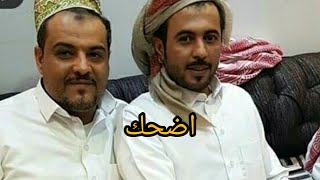 رقص ابو حنظله مع توفيق الاضرعي الملقب بمسلسل غربة البن العاقل