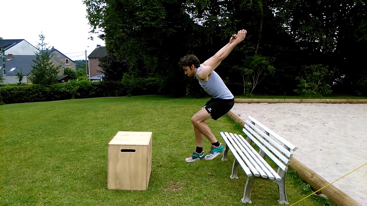 Plyometric Jump Box - YouTube
