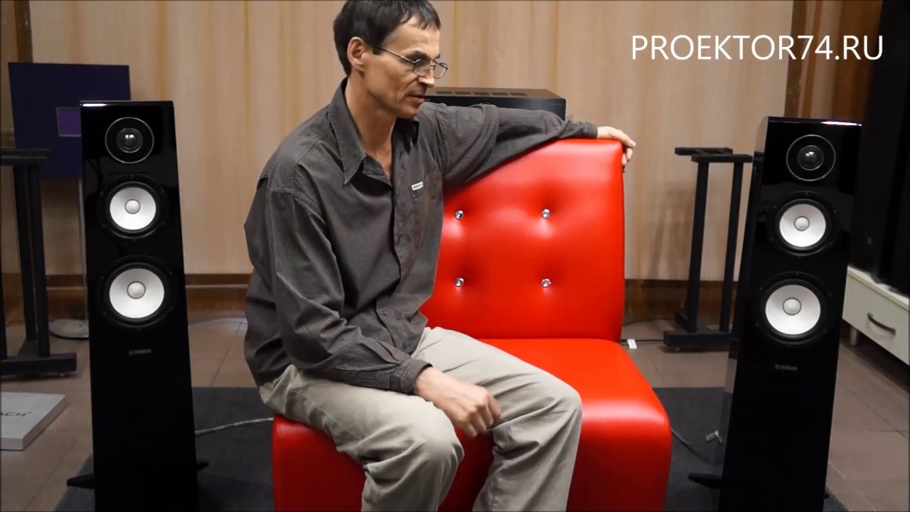 Yamaha NS-F700 Floorstanding Speaker Review - YouTube