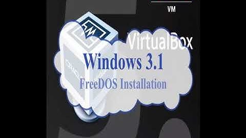 Installing FreeDOS core files and running Windows 3.1 in Enhanced mode