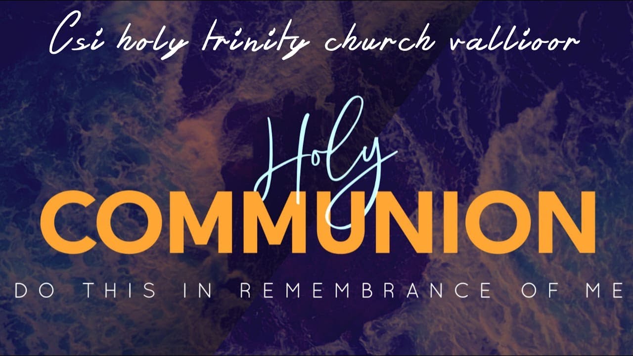 🔴 LIVE- | HOLY COMMUNION SERVICE  - 18-01-2026 | CSI HOLY TRINITY CHURCH | VALLIOOR