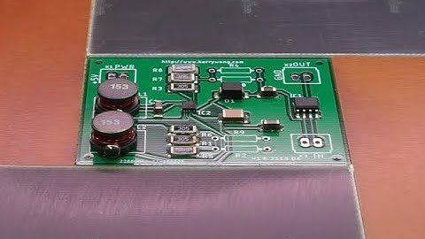 SMD Reflow Soldering Using PCB and Stencil from JLCPCB