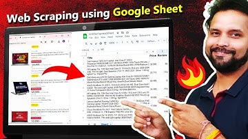 🔥Web Scraping: Extract Data from Website using Google Sheet Formula