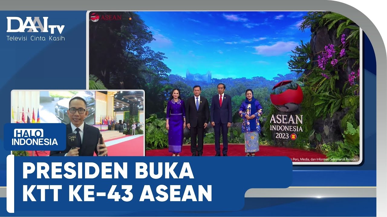 Presiden Buka KTT KE-43 ASEAN