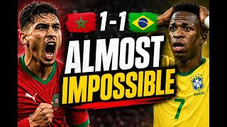 🔥 Morocco ALMOST Shocked Brazil! 😱 | Brazil 1-1 Morocco | FIFA World Cup 2026