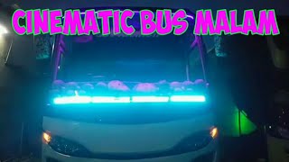 Cinematic bus malam