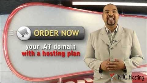.AT Domain Registration with NTC Hosting (HD)