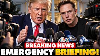 🚨Trump and Elon Musk SHOCK Reporters with Emergency Press Conference at White House— What Happened…