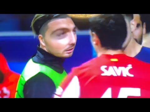 Savic pulling Grealish's
