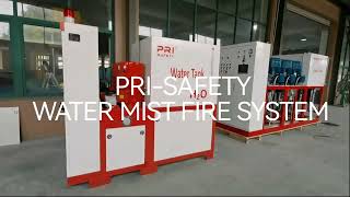 PRI-SAFETY Water Mist Workshop