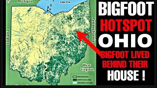 BIGFOOT takes up residence behind a house in OHIO !