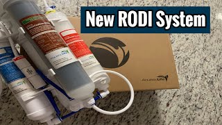 My New RODI System 40 Breeder Update 5 Unboxing Rodi Setup