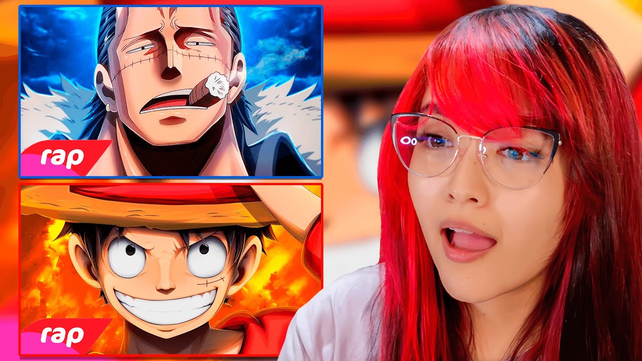 ESSES RAPS DE ONE PIECE SÃO INSANOS | Luffy e Crocodile (React Nerd Hits)