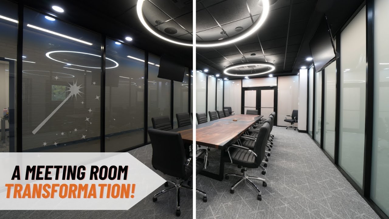 A Switchable Glass Meeting Room! Why Privacy Glass is the Ultimate Conference Room Upgrade