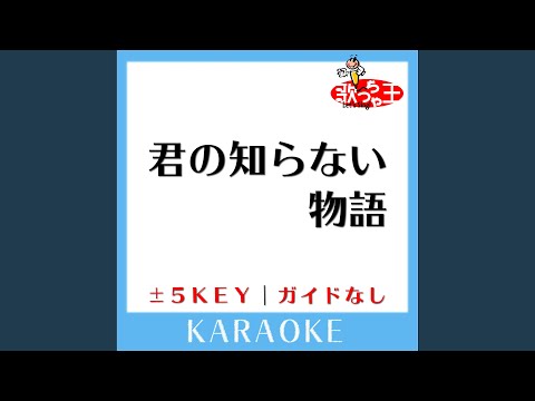 君の知らない物語 +3Key (原曲歌手:supercell) (ガイド無しカラオケ)