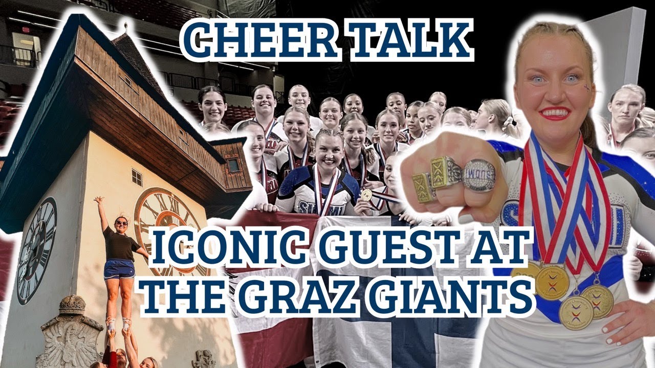 Cheer Coach and 4 x Wold Champion Kayleigh Karinen visiting the Giants in Austria | Cheer Talk ep. 2