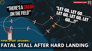 Instructors Last Words Let Go As Student Pilot Pulls Back Controls Into Fatal Stall