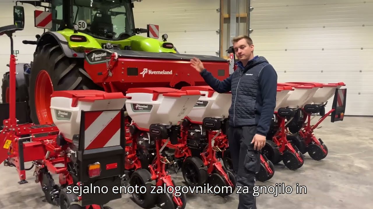 PREDSTAVITEV SEJALNICE KVERNELAND OPTIMA V HD II e - drive