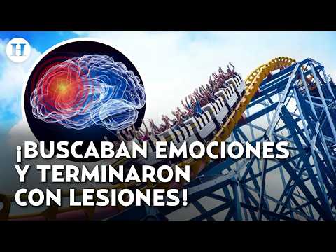 ¡Subir a la montaña rusa les provocó daño en el cerebro! Clausuran atracción tras varias denuncias