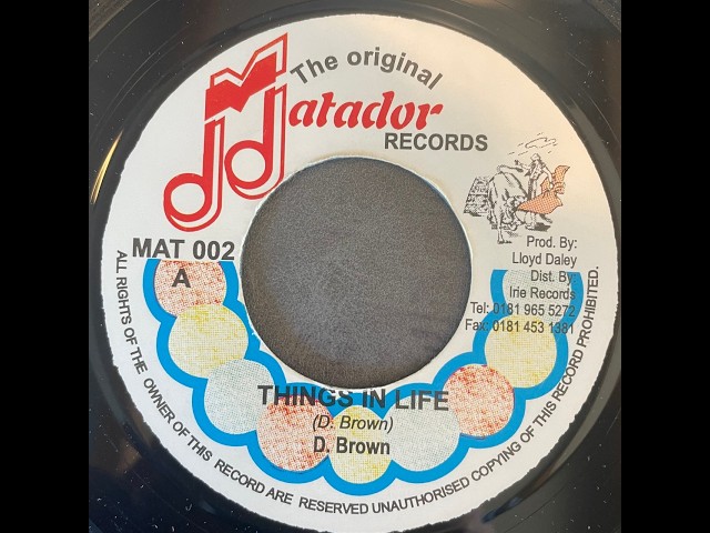 Dennis Brown - Things In Life【7-22020】 - YouTube Dennis Brown - Things In Life【7-22020】 - YouTube