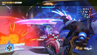 Zarya Sextuple Kill