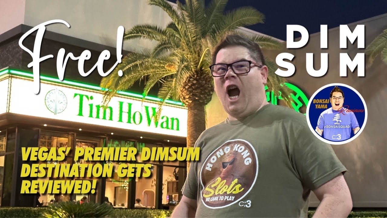 GOT A FOODIE GOIN' ON?  WELL HOW ABOUT SOME DIM SUM FROM WORLD FAMOUS TIM HO WAN AT THE PALMS! 