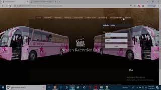 Online Bus Reservation in PHP