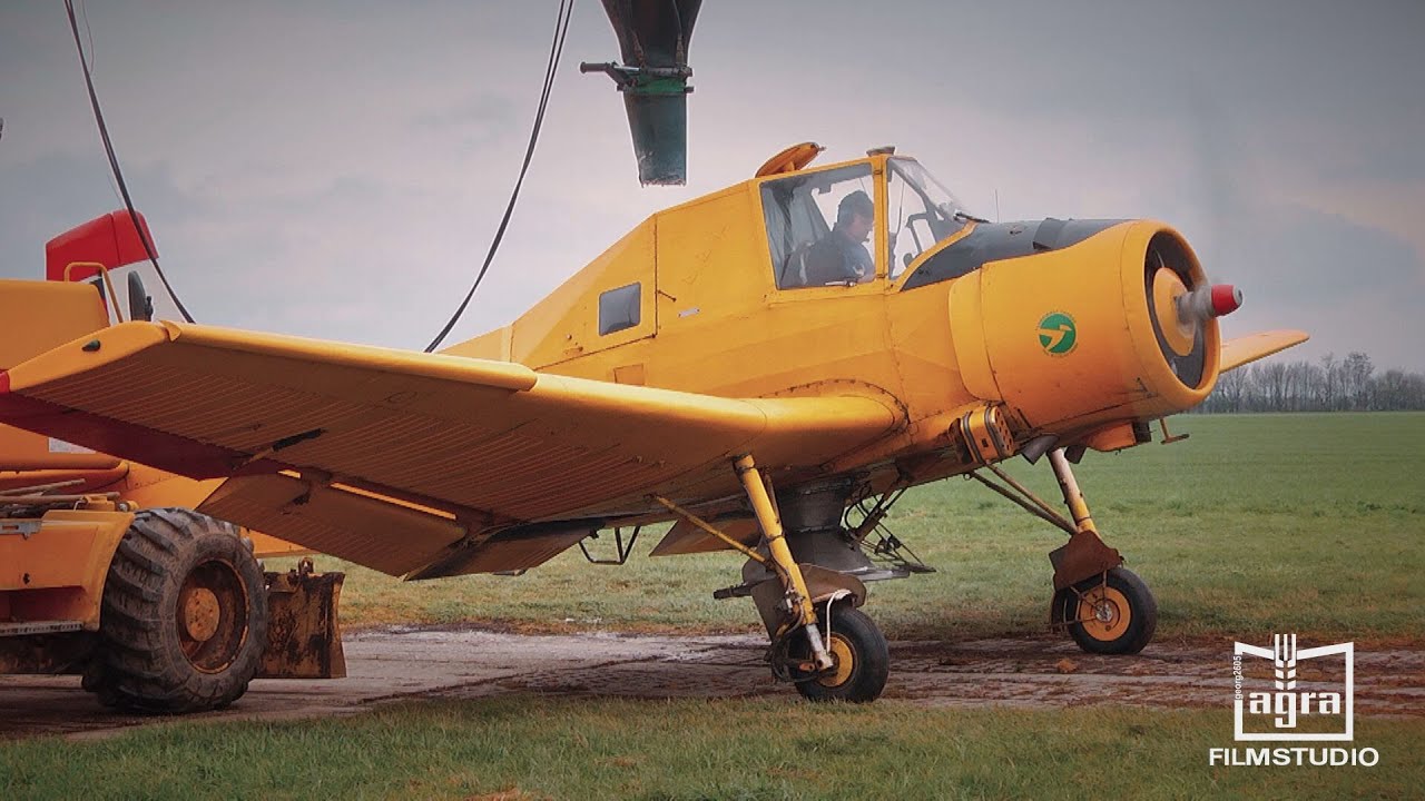 Agrarflug: Z-37 Cmelak über Zwochau aviochemischer Einsatz.