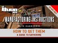 Elite Dangerous Odyssey Manufacturing Instructions How To Get Them