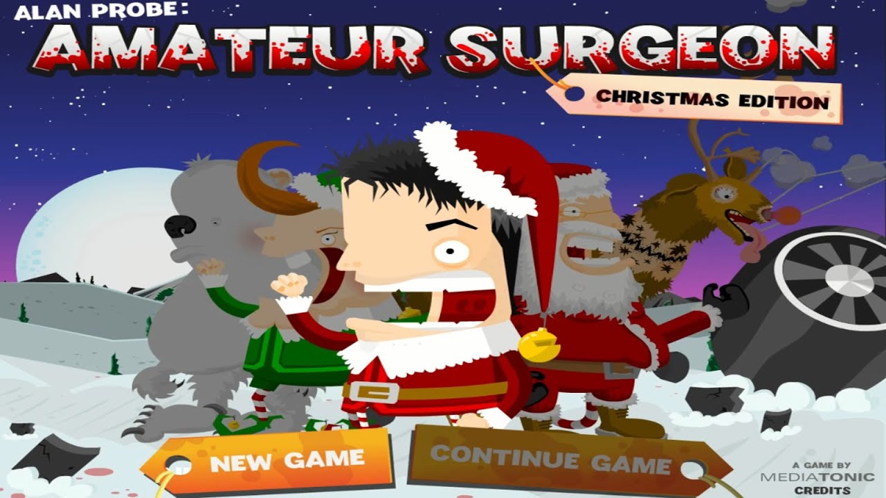 Amateur Surgeon Christmas Edition - (Flash Game) 