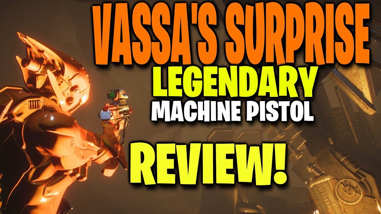 VASSA'S SURPRISE! Legendary Machine Pistol Review! It Was A Surprise! ANTHEM