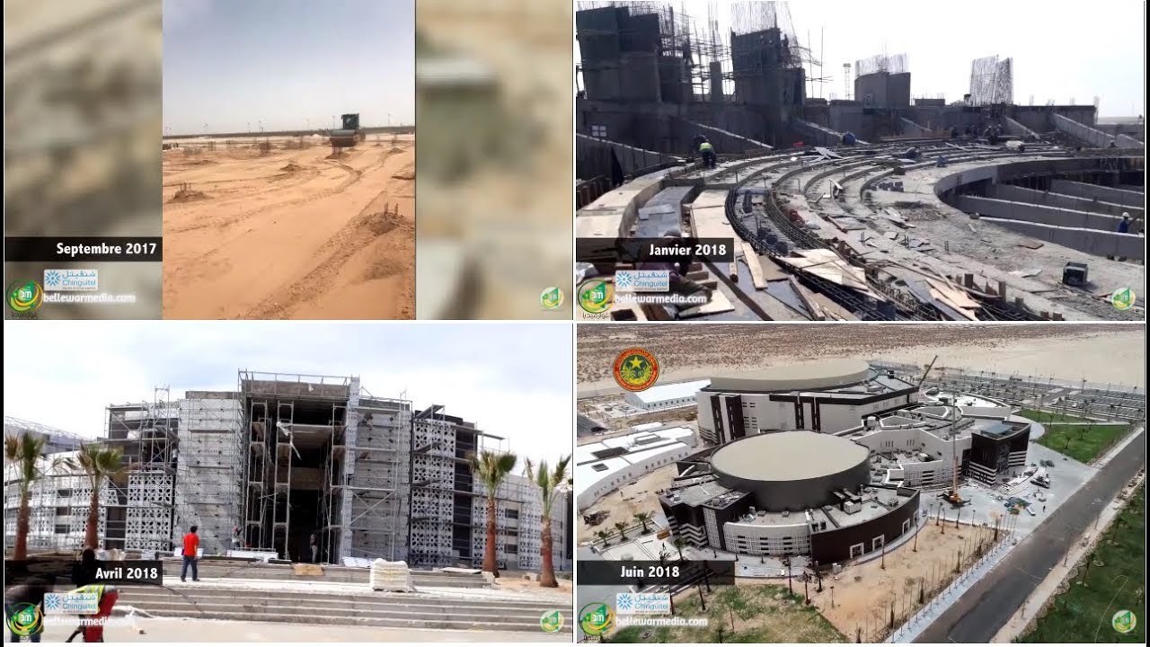 فيديو يظهر مراحل تشييد المركز الدولي للمؤتمرات “المرابطون” حسب التسلسل الزمني