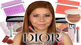 DIOR SUMMER 2024 - ENTIRE COLLECTION / Pink Lilac / Bronzed Glow /Poppy Coral /Review & Comparisons