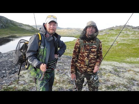 В краю заполярных озёр. РЫБАЛКА на Кольском полуострове. Август 2019, ч.2