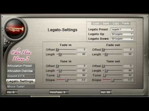 Chris Hein - Horns Pro Tutorial 15 "Legato Details"