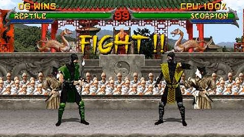 Mortal Kombat 2 Remix 2025 - REPTILE Gameplay Playthrough