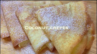 KETO COCONUT CREPES | Gluten free