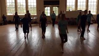 Clogging routine to Talk by Jeremy Michael