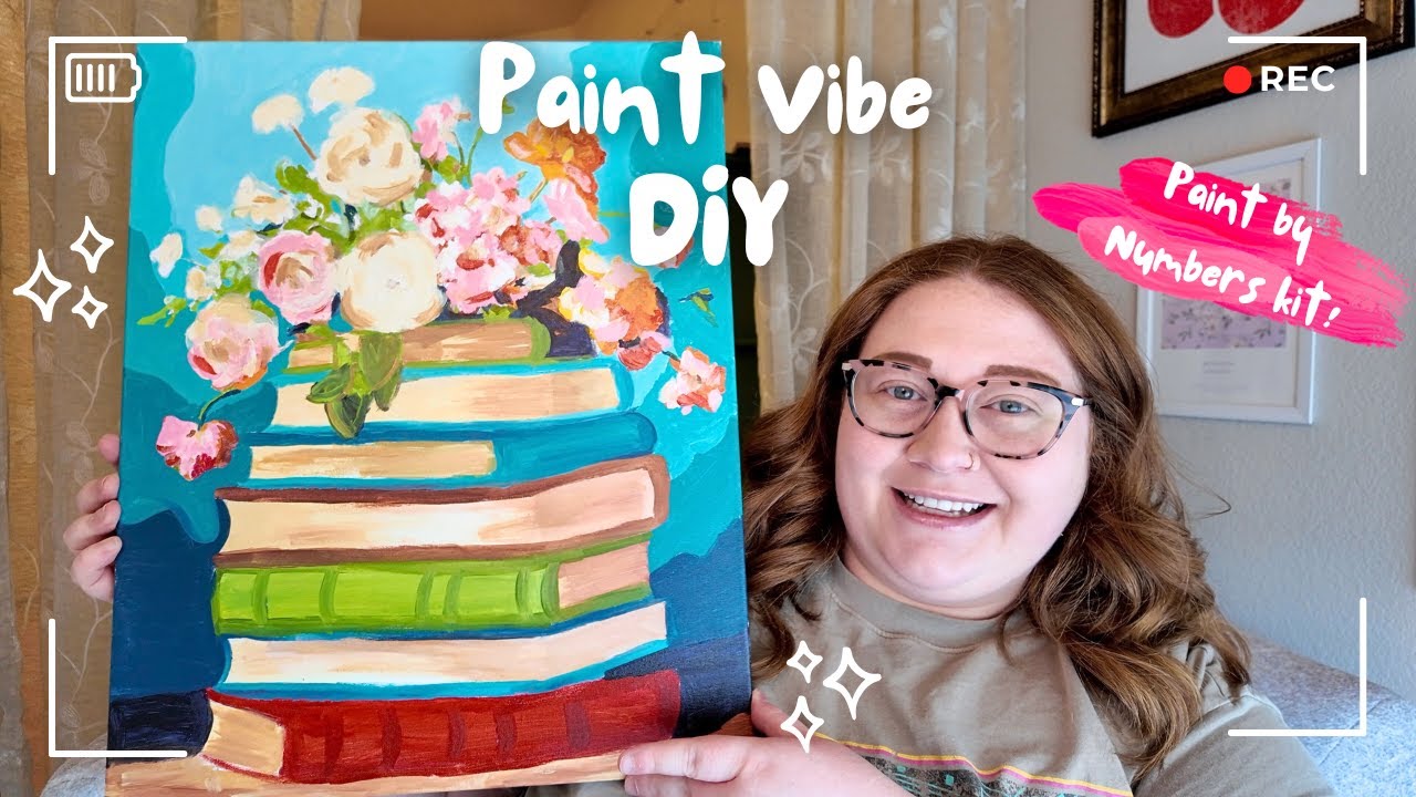 DIY Home Decor| Relaxing Paint by Numbers Kit!