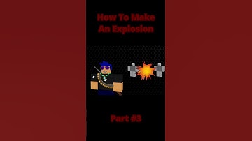 How To Make Splash Damage For An Explosion #matrixgames #blufire #robloxstudio #hotpotato