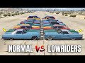 GTA 5 ONLINE - NORMAL VS LOWRIDERS (WHICH IS FASTEST?)