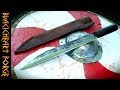 Forging a Viking Knife from a Leaf-Spring: Complete Build (Anglo-Saxon Seax)
