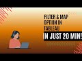 Tableau Maps and Filter Options!