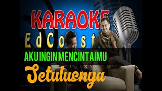 KARAOKE HD Edcoustic - Aku Ingin MencintaiMu Setulusnya