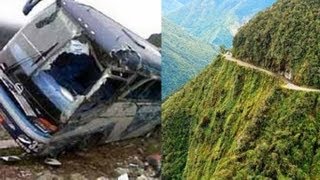 Mudslide on Bolivia's 'Death Road' kills at least 13(Originally published on September 25, 2013 At least 13 people died on a highway in central Bolivia on Monday (September 23) when a van was buried by ..., 2013-10-29T05:15:58.000Z)