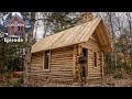 Build a Log Cabin with Fence Posts In My Backyard