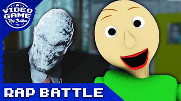 Slender Man vs. Baldi's Basics - Video Game Rap Battle