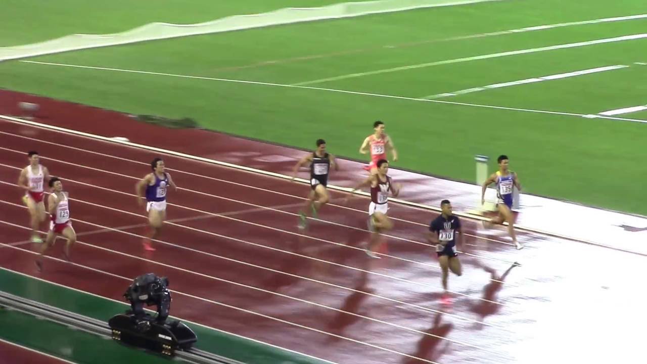 16 日本選手権陸上 男子400m決勝 Youtube