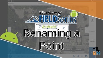 FieldGenius for Android: Renaming a Point | Bench Mark