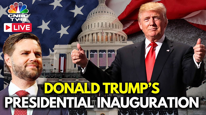 Trump's Inauguration LIVE: Donald Trump's US Presidential Inauguration Ceremony 2025 LIVE | N18G